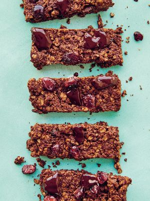 Double Chocolate & Cranberry 'Brownola' Bars