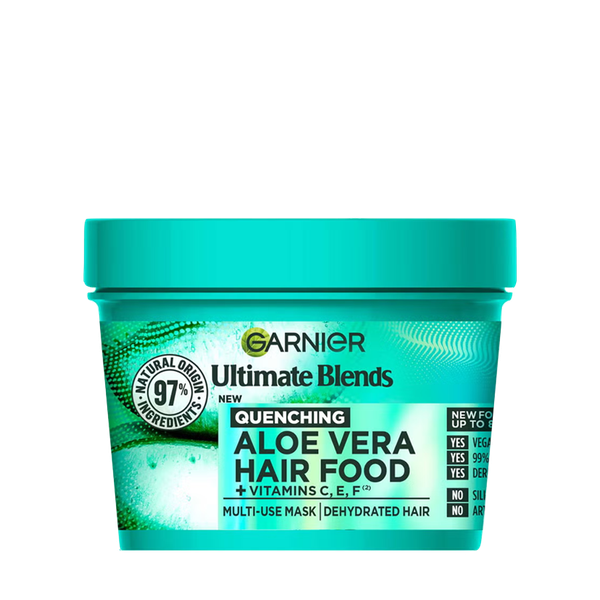 Ultimate Blends Hair Food Aloe Vera 3-In-1 Normal Hair Mask Treatment from Garnier
