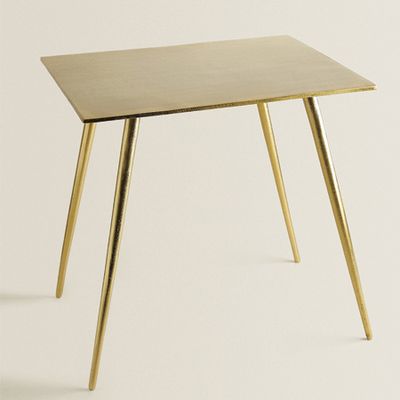 Golden Aluminium Table