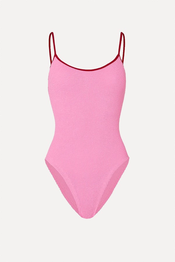 Pamela Swim Contrast One Piece from Hunza G