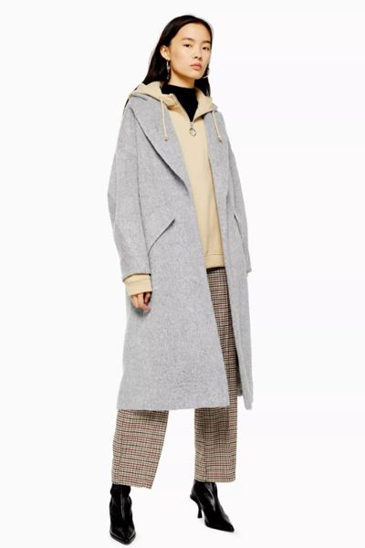 Grey Slouch Coat