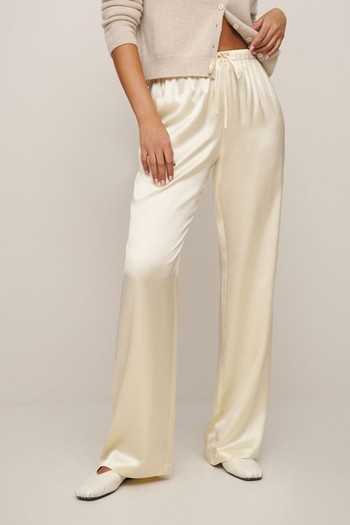 Olina Silk Pants from Reformation