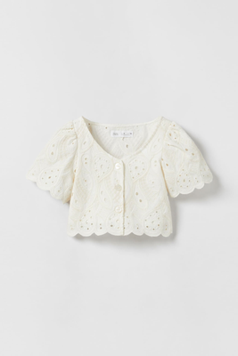 Swiss Embroidery Top 