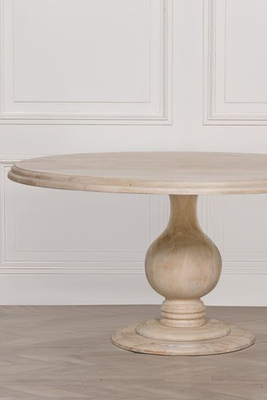 Wooden Round Dining Table from House of Altair