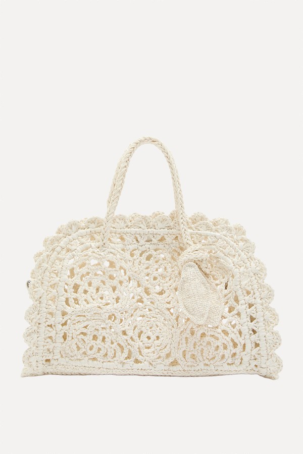 Le Petite Turismo Raffia Top Handle Bag from JACQUEMUS