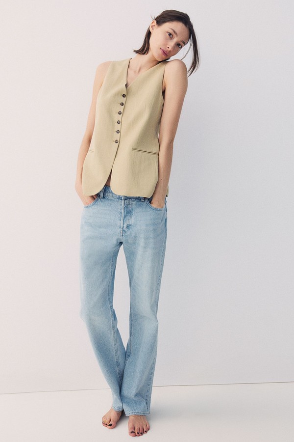Straight High Jeans from H&M