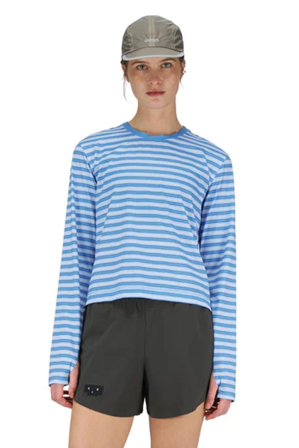 Striped LS W Long Sleeve Running T-Shirt from Unna