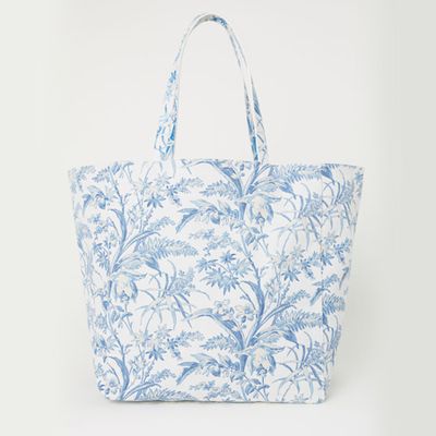 Floral Canvas Shopper from H&M