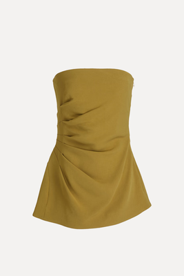 Strapless Draped Crepe Top  from Proenza Schouler