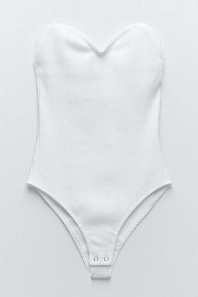 Ribbed Bodysuit from Zara