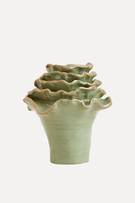 Small Floral Ceramic Vase  from M&S Collection  