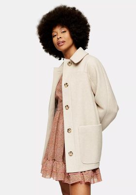 Oatmeal Shacket from Topshop