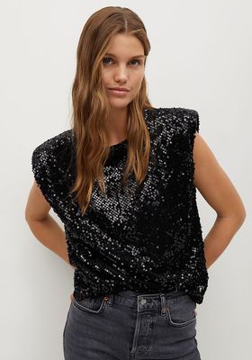 Sequined Top from Mango