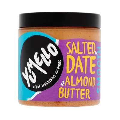 Smooth Salted Date Almond Butter from Yumello 