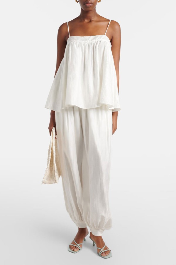 Striped Gathered Camisole from Rotate