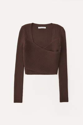 LuxeLoft Slim Wrap Sweater from Abercrombie & Fitch