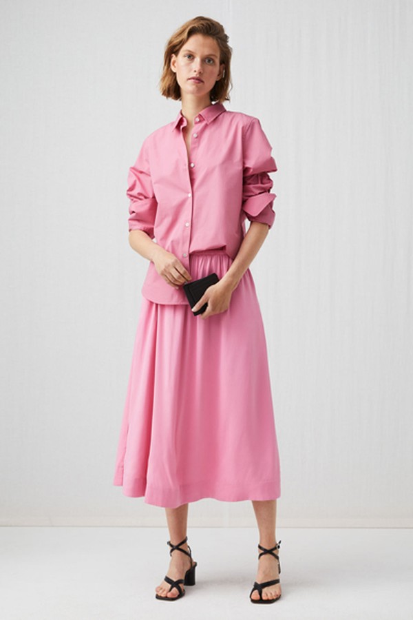 Washed Satin Skirt from Arket
