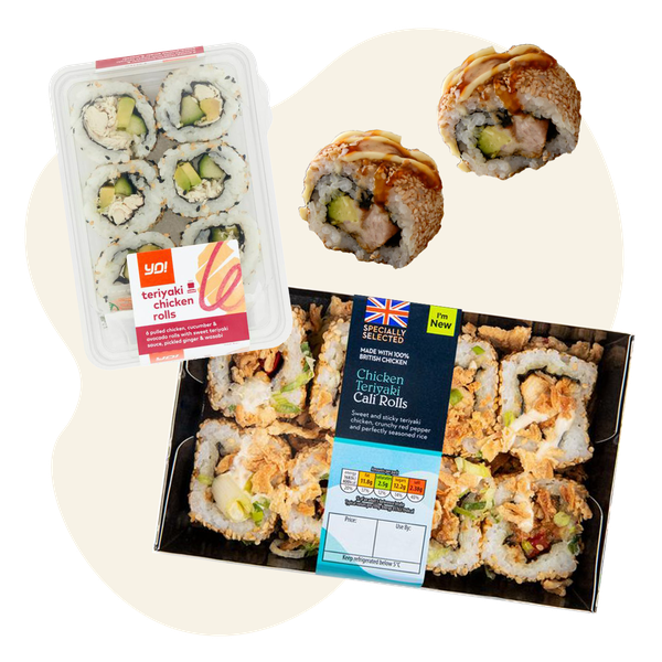 Chicken Teriyaki Cali Rolls from Specially Selected