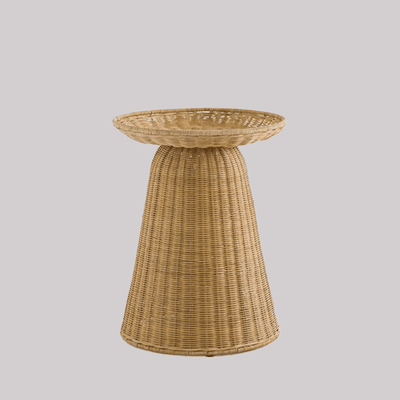 Provence Woven Rattan Side Table from La Redoute