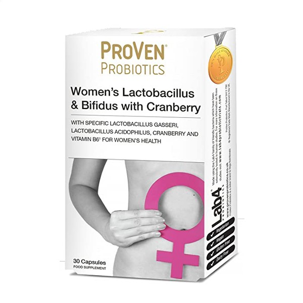 Lactobacillus With Cranberry 30 Capsules from Pro-Ven