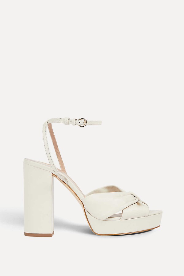 Amanda Leather Platform Sandals from LK Bennett