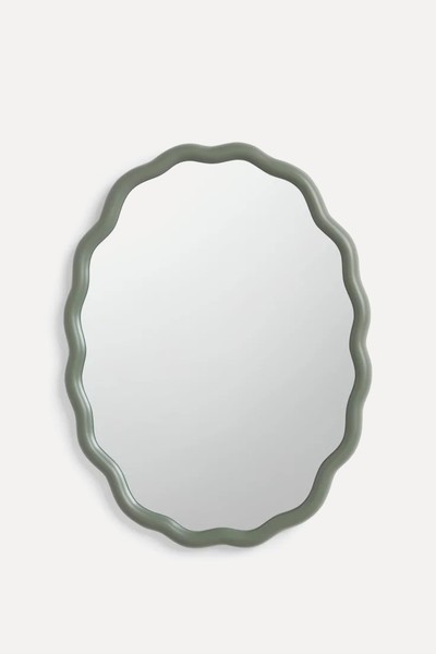 Wiggle Oval Wall Mirror from John Lewis