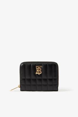 Quilted Leather Lola Zip Wallet
