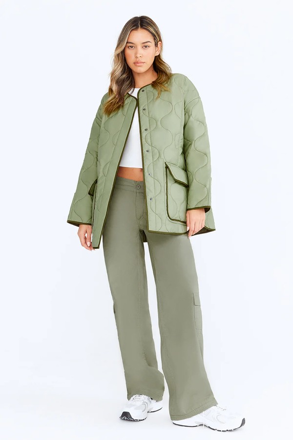 Oversized Reversible Quilted Jacket from Tala