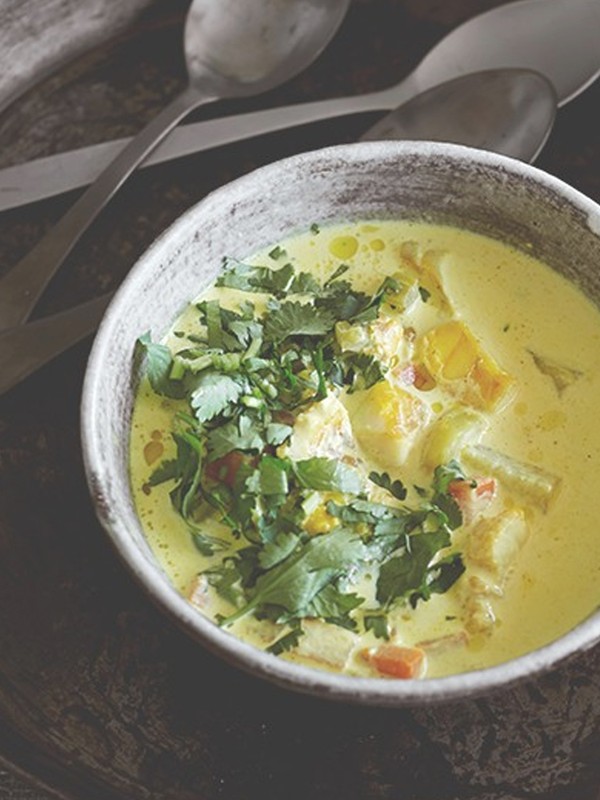 Curried Smoked Haddock Chowder