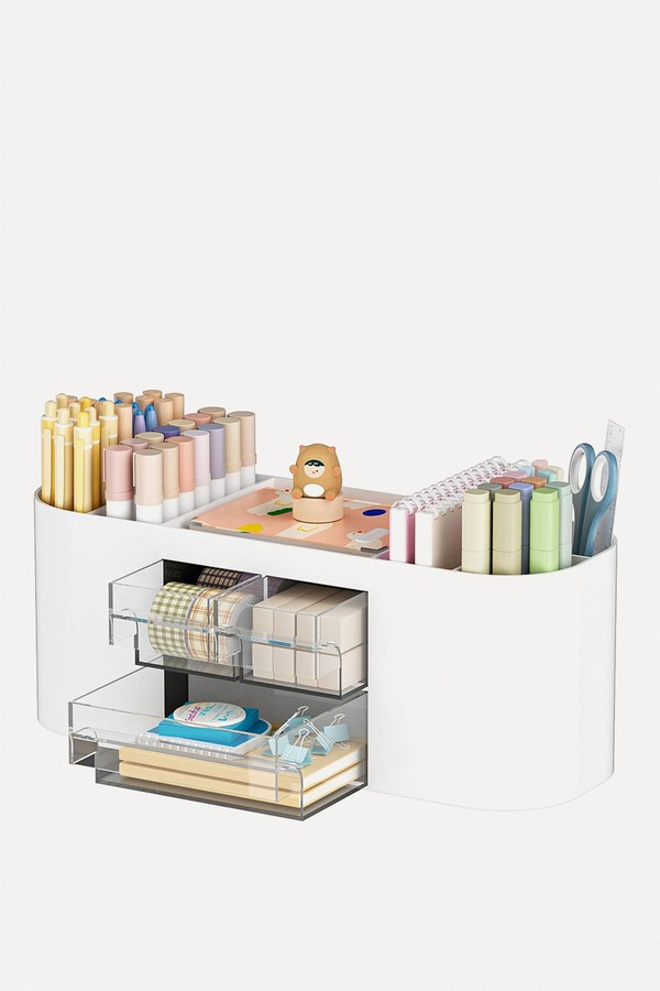Desk Organiser with 3 Drawers from Marbrasse