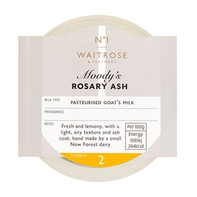 Moody's Rosary Ash Goats Cheese from Waitrose