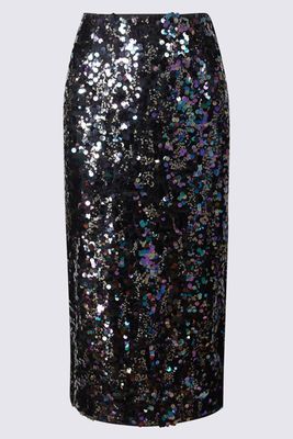 Embellished Pencil Midi Skirt from Marks & Spencer