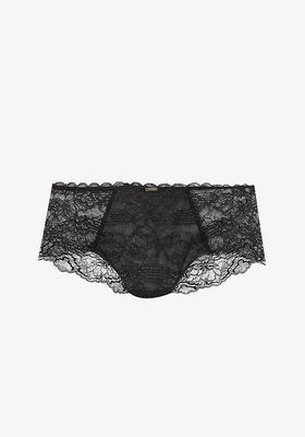 Waltz Mid-Rise Stretch-Lace Briefs from Chantelle