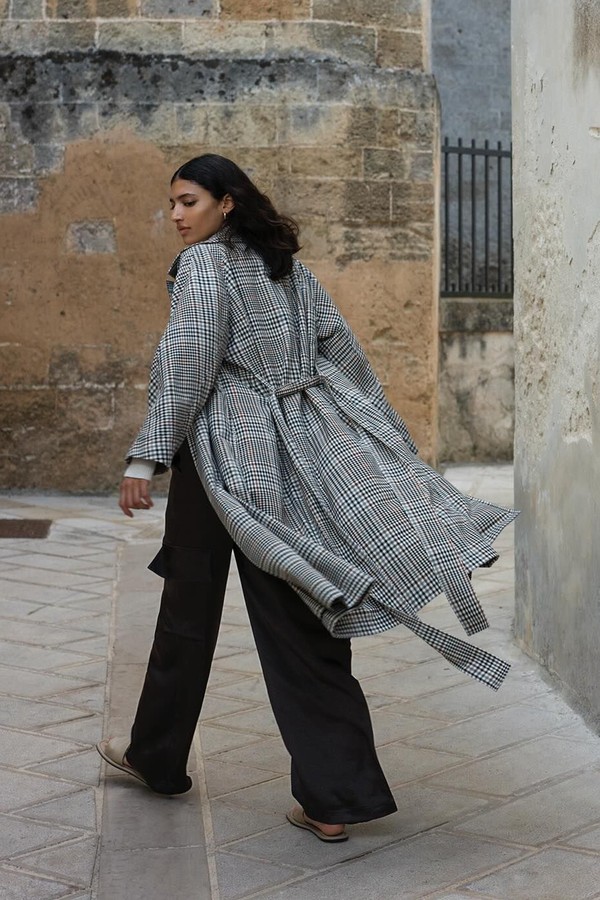 Dandy Check Coat