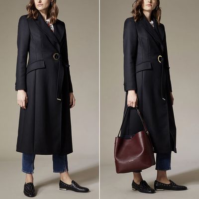 Tailored Wrap Coat