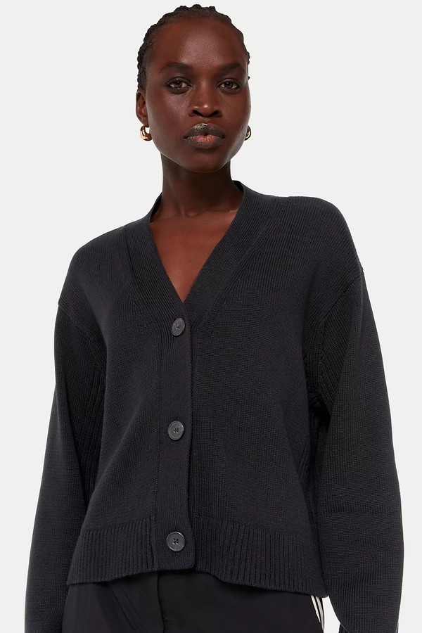 Nina Button Front Cardigan from Whistles