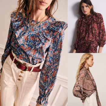 22 Printed Blouses For Autumn