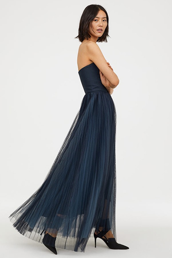 Dress With A Tulle Skirt