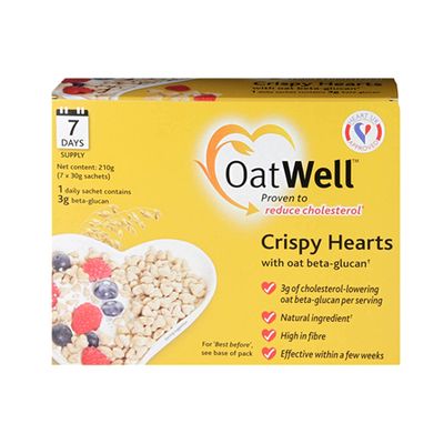 Crispy Hearts With Oat Beta-Glucan 7 Day Supply from Oatwell