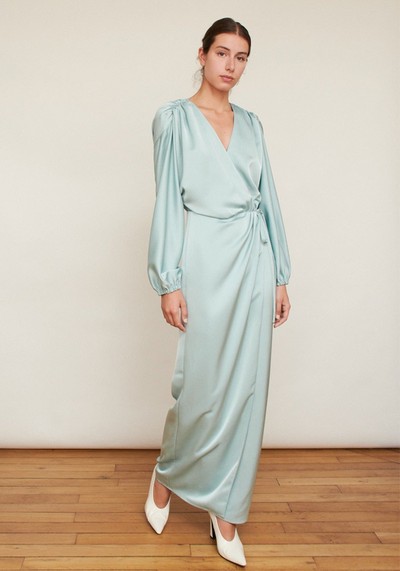 Satin Dress from Vanessa Cocchairo