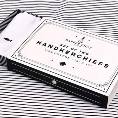 Man Flu Handkerchiefs Set Of 2 from Dapper Chap