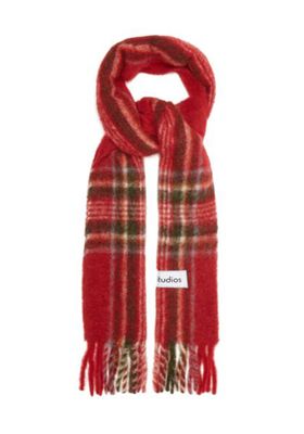 Check Fringed Scarf from Acne Studios