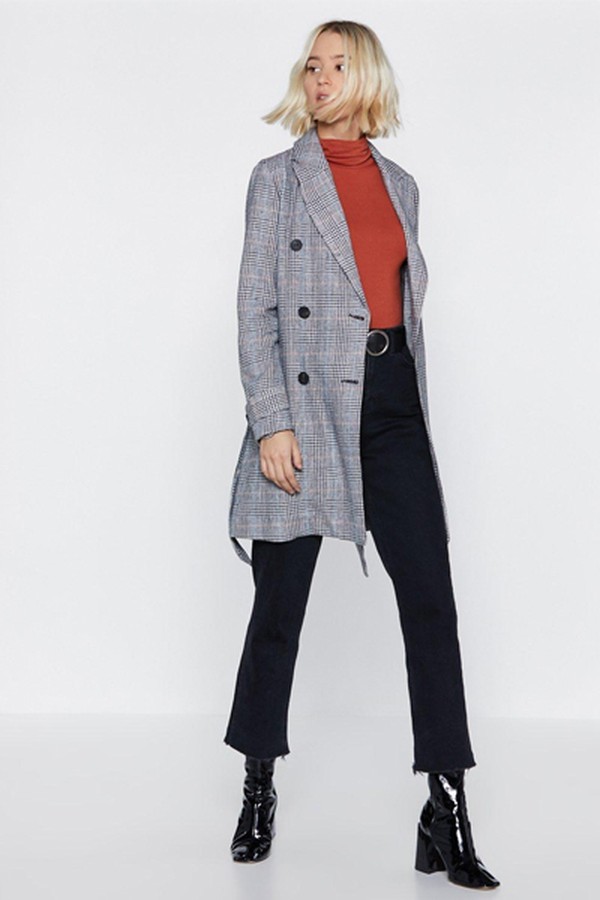 Take A Rain Check Longline Coat