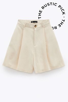 Rustic Bermuda Shorts from Zara