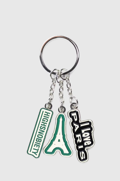 Not In Paris Keychain from Highsnobiety