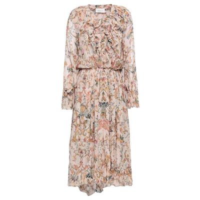 Printed Georgette Midi Dress from Zimmermann