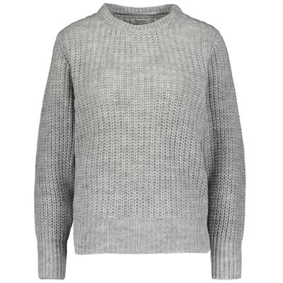 Light Grey Chunky Knit Jumper