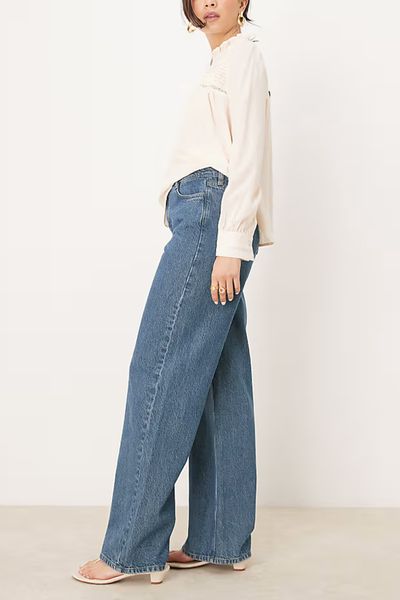 Denim Wide Leg Jeans In Tinted from NOBODY'S CHILD