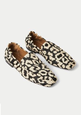 Chester Leopard Leather Loafer from Jigsaw