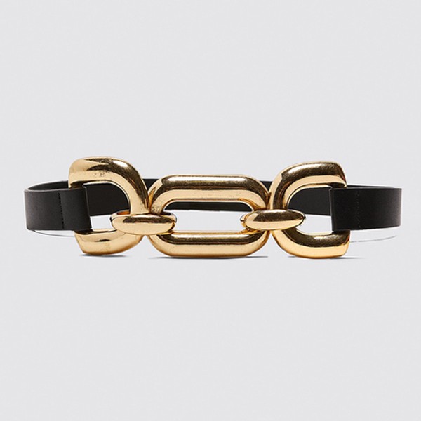 Belt With Large Links from Zara